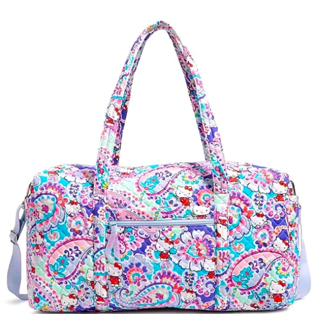 NWT Hello Kitty x Vera Bradley Large Duffle